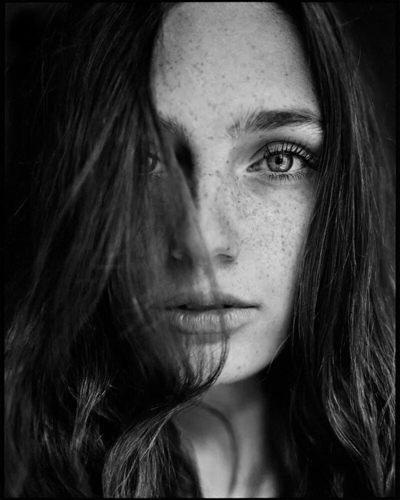 艺术与设计 - 怀旧的黑白肖像