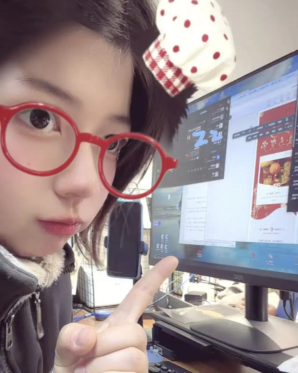 媒体组　明泓同学