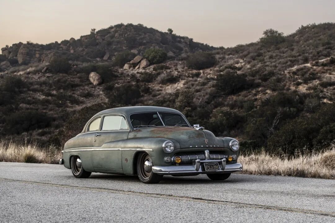 icon旧化风格改装的水星老爷车而且还是个油改电