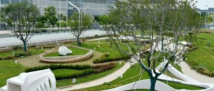 中国深圳建成大型3D打印公园，探索绿色智造建筑