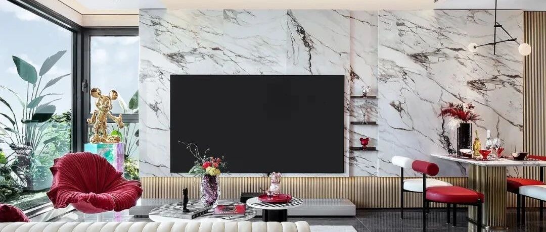 95㎡潮酷之家，时尚而又不缺乏质感