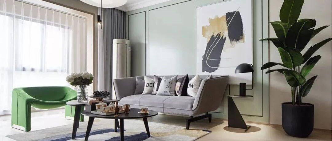 全景落地窗，121㎡时尚清新住宅，玩转阳光！