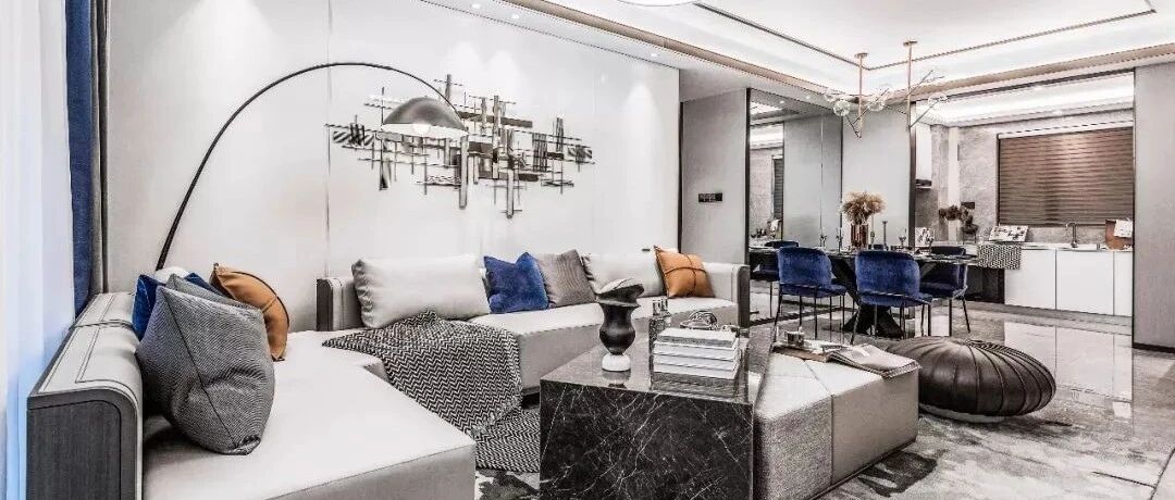 139㎡现代轻奢，打造华丽高级的档次空间!