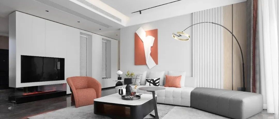 180㎡时尚简约，恰到好处的色调，赋予空间独特的气质！