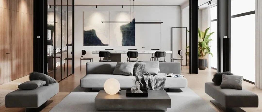 冷淡风极简住宅，以质为雅的高格调！