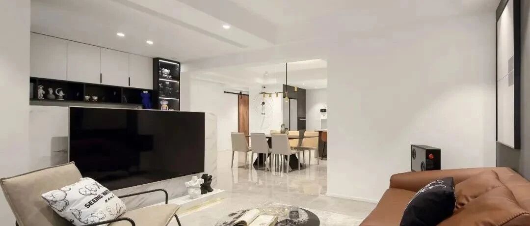 超美婚房，由相邻两套65平小户型打通，时尚又温馨!