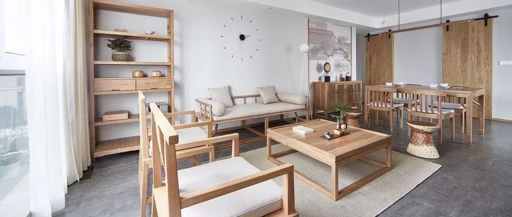 这套138平原木风新房，全屋实木打造，邻居看了毫不吝啬的赞美！