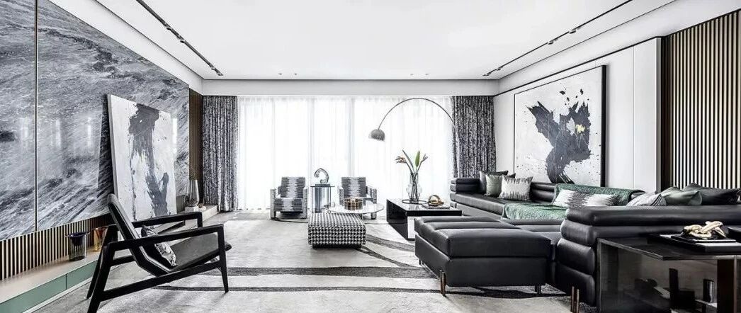 142㎡&195㎡轻奢时尚样板间，高贵精致谁人不爱？