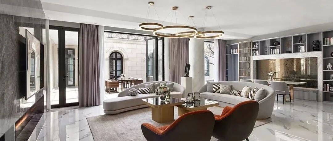 现代轻奢风，时尚自然的生活空间！