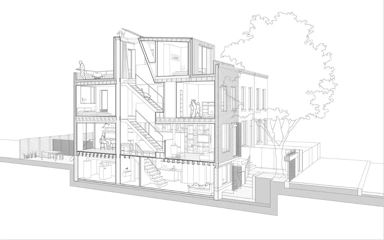 小房子,大城市 Little House. Big City丨Office of Architecture