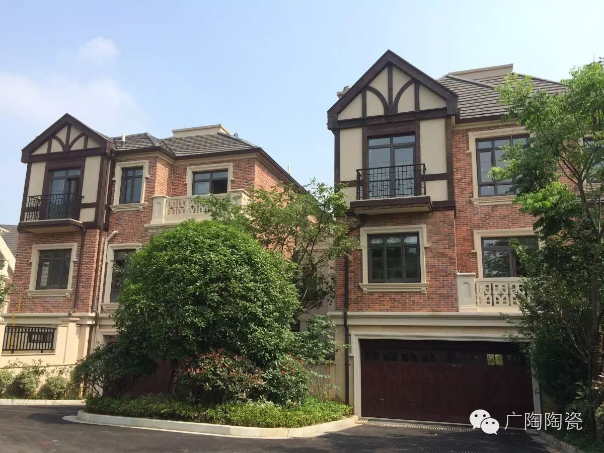 【广陶陶瓷◆微欣赏】戈壁砂影应用装饰-长沙金隅桃源别墅群,释放浪漫