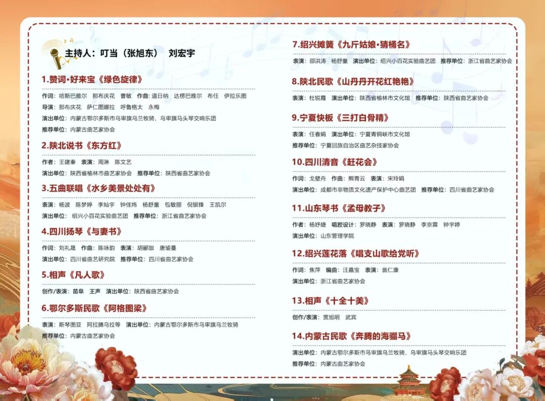 4月29日！四省联动 邀您共赏南北曲艺风华 第3张