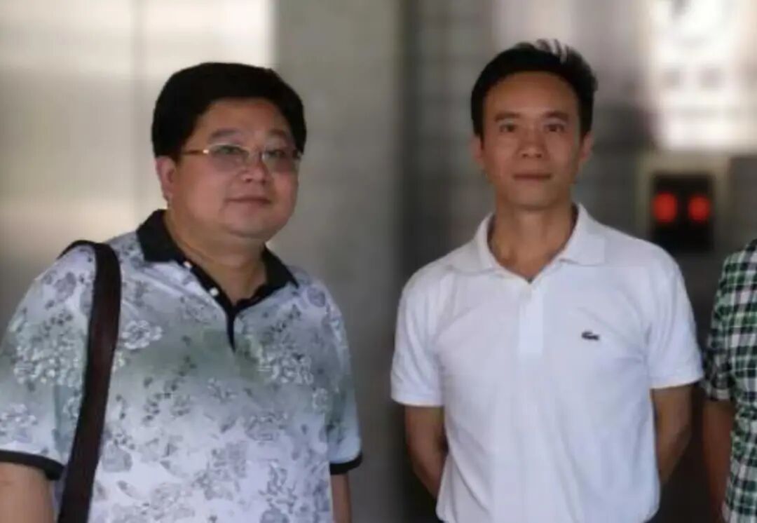 刘一周（左）和张河清（右）。