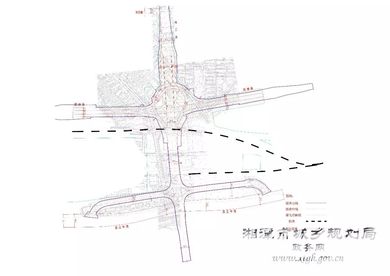 湘潭下摄司经易俗河至花石公路一期公示 整条路线会怎么走?