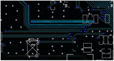 PCB评审时，对有可能产生天线效应的铺铜提出修改意见的图3