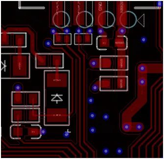 PCB评审时，对有可能产生天线效应的铺铜提出修改意见的图2