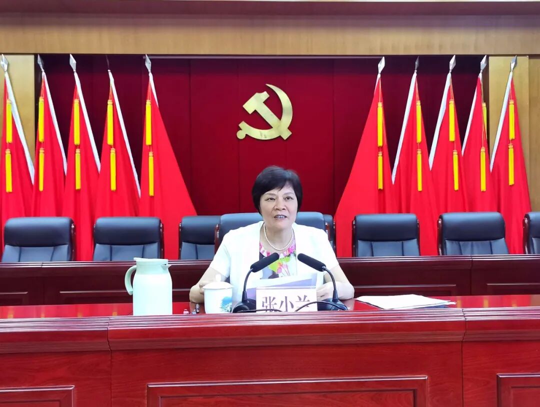 区委副书记,政法委书记张小兰强调,各级各相关部门要提高政治站位,以"