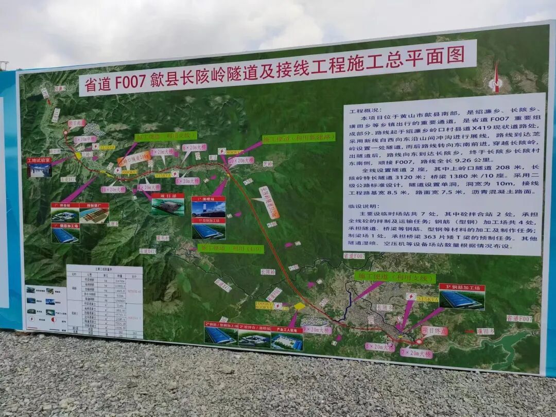 十万百姓梦将圆歙县长陔岭隧道项目开工