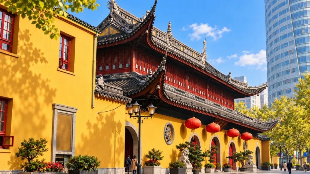 Jade Buddha Temple - Destination illustration