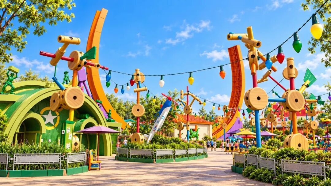 Toy Story Land - Destination illustration