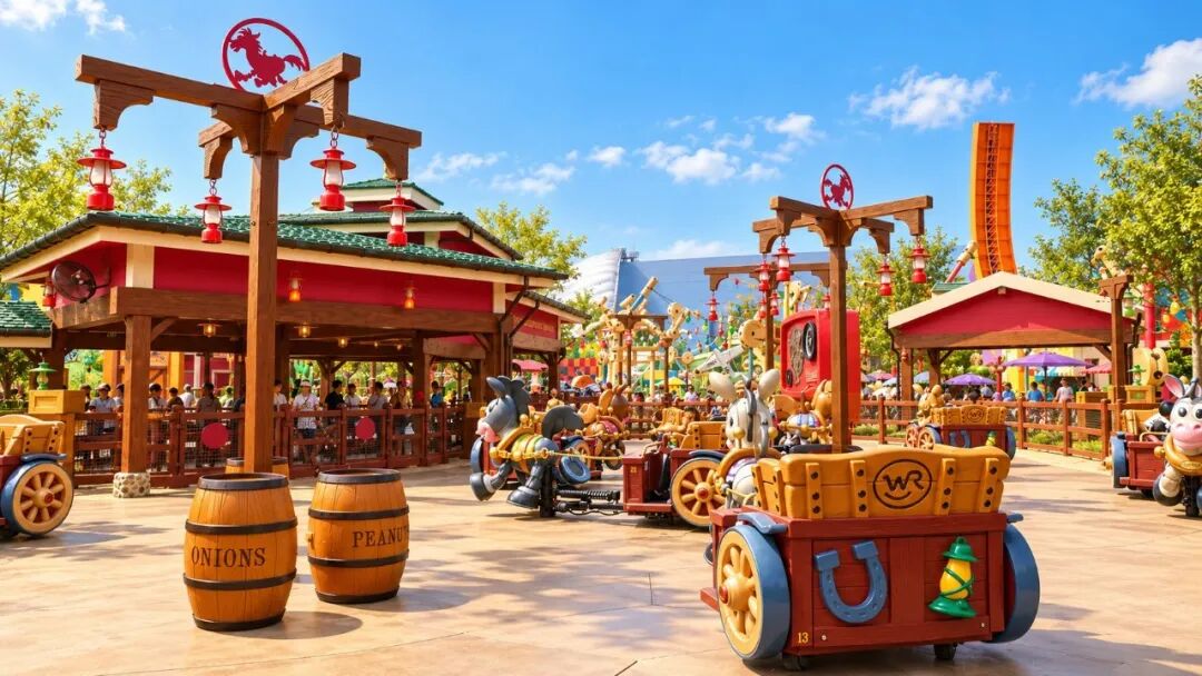 Woody's Roundup - Destination illustration