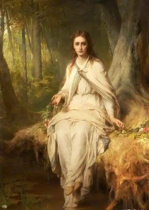 米莱画笔下令人窒息的诗意美——《奥菲莉亚》 - 艺术考级网