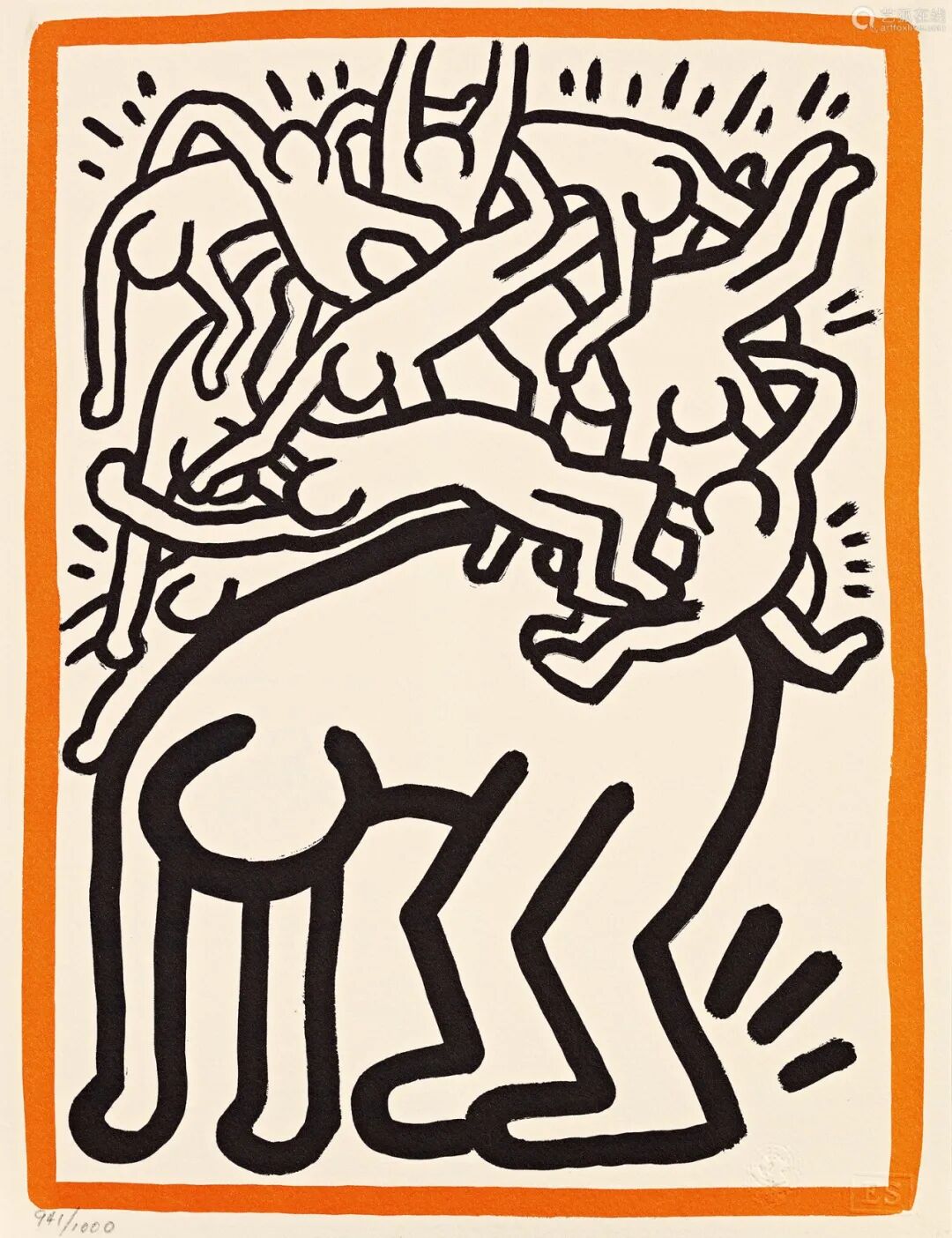 涂鸦艺术之父凯斯哈林keithharing