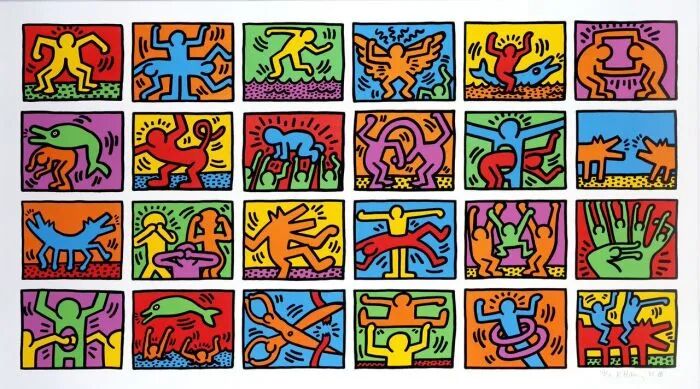 涂鸦艺术之父凯斯哈林keithharing