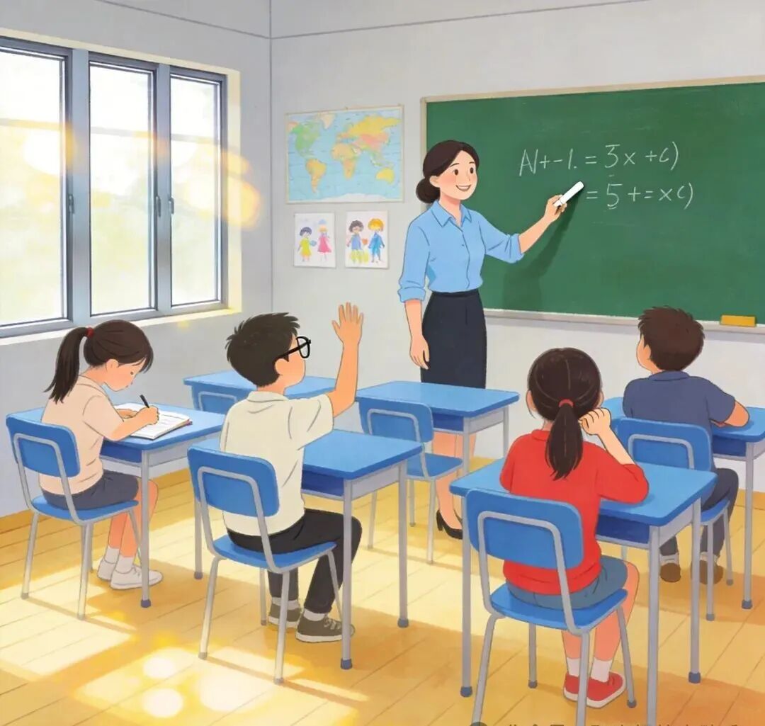 教室学习场景