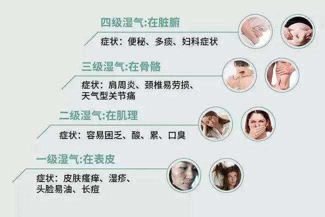 是粘腻有痰，头发还爱出油，出汗现象比较明显，这都是痰湿严重的表现。 01 为什么会出现痰湿？中医认