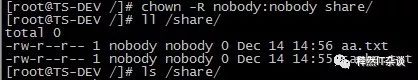 Linux下搭建samba服务器-释然-大江博客