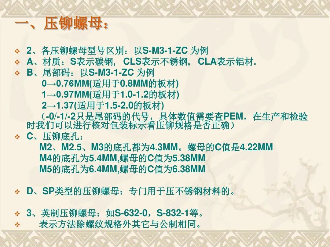 【專業知識】鈑金所有壓鉚工藝都在這了，直觀詳盡！的圖5
