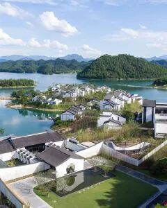 千岛湖安岚·百琴轩一居别墅（景观泡池坐忘湖景） 2晚