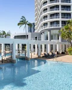 黄金海岸皇冠假日冲浪者天堂酒店·2 张双人床，带阳台 1晚