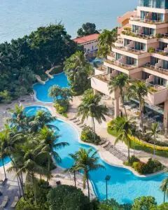 香港黄金海岸酒店·豪华露台海景双床房 1晚