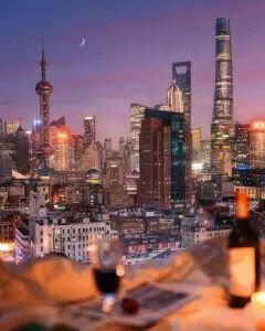 上海外滩璞硯酒店·外滩江景大床房 1晚