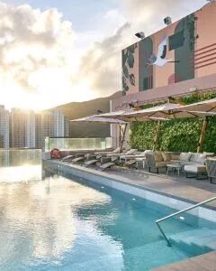 雅格酒店·城景双床客房 1晚