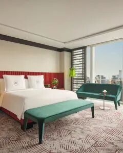 上海浦东丽晶酒店·城市景观尊享大床房 1晚