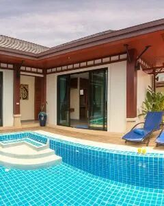 拉瓦亚纳西别墅和儿童公园·两卧室泳池别墅 1晚