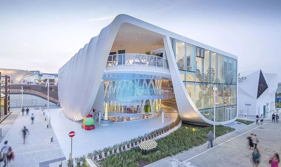 中国种子”—2015米兰世博会中国企业联合馆膜结构建筑，意大利 同济设计集团