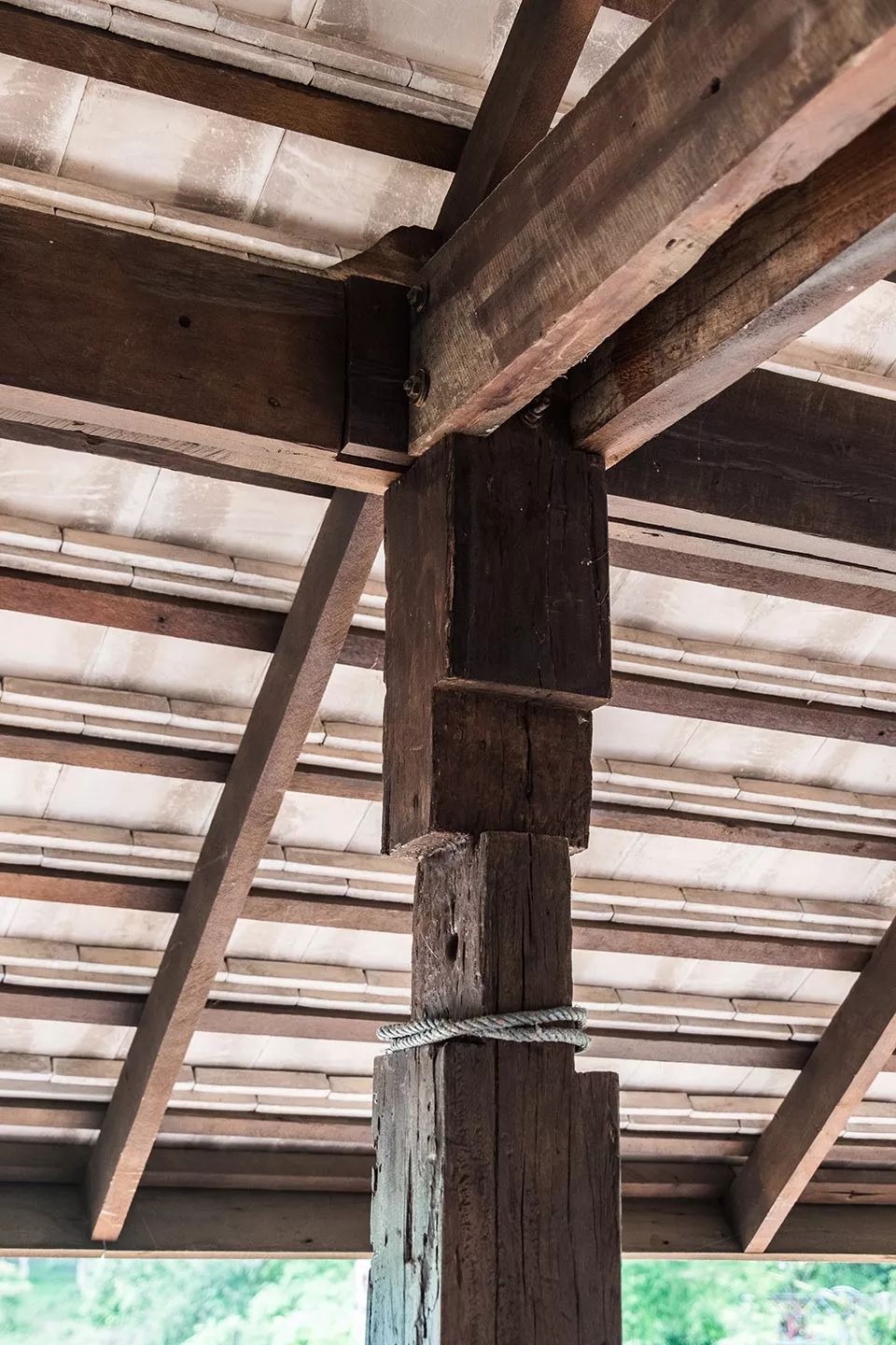 稻田里的農場民宿：舊原木＋傳統工藝，打造最有質感的生態民宿 家居 第29張