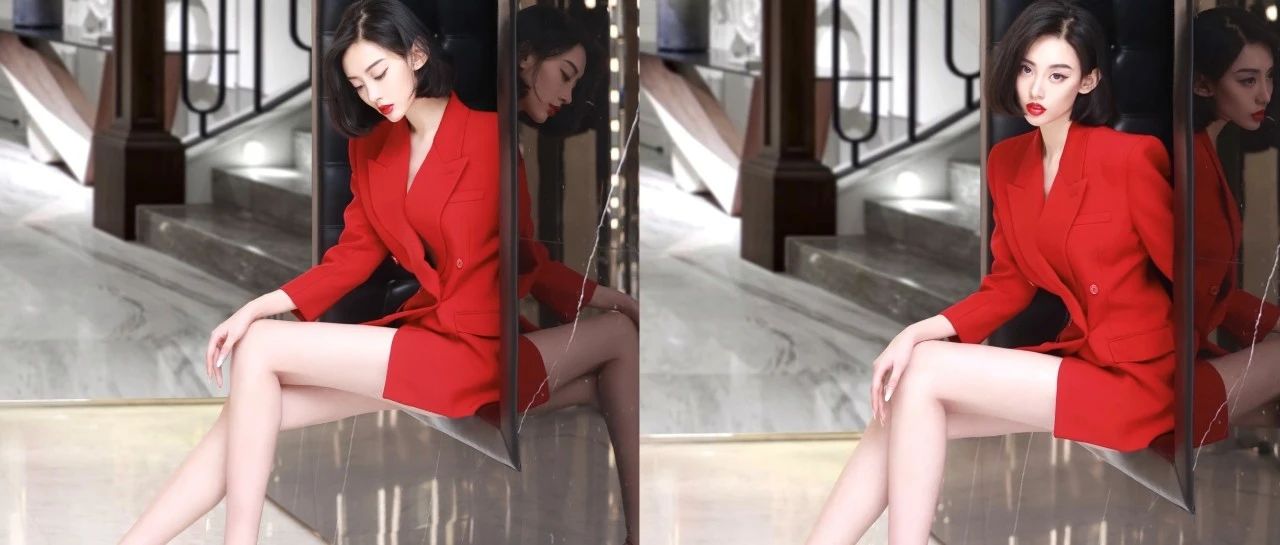 Chanel美女不张嘴，鬼迷心窍全靠腿