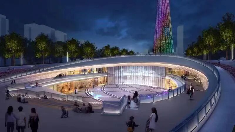 官宣！广州塔广场，预计2024年上半年正式开业！