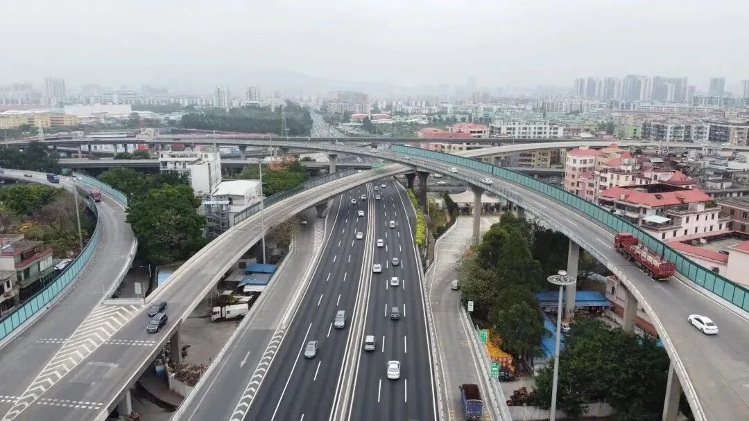 北环高速资料图 图/广州日报