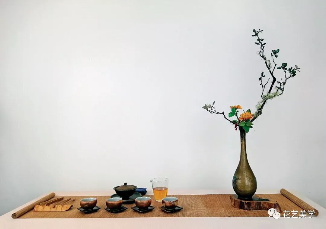 一茶席，无花不美，有花则仙