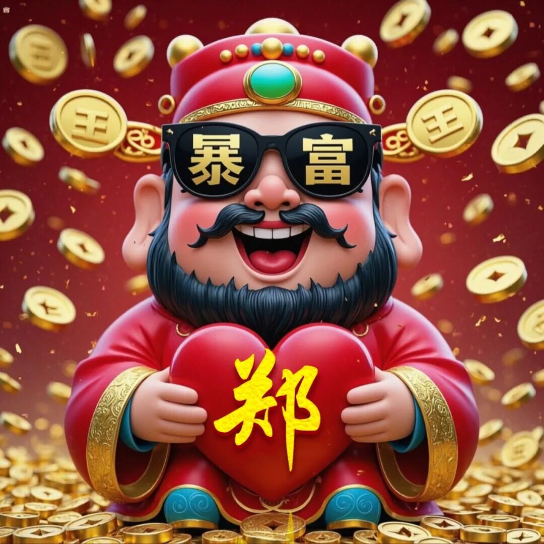 八方来财来财姓氏头像