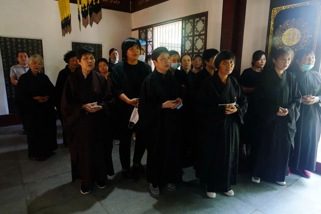 广修长老圆寂六周年，天童禅寺常住举行追思活动