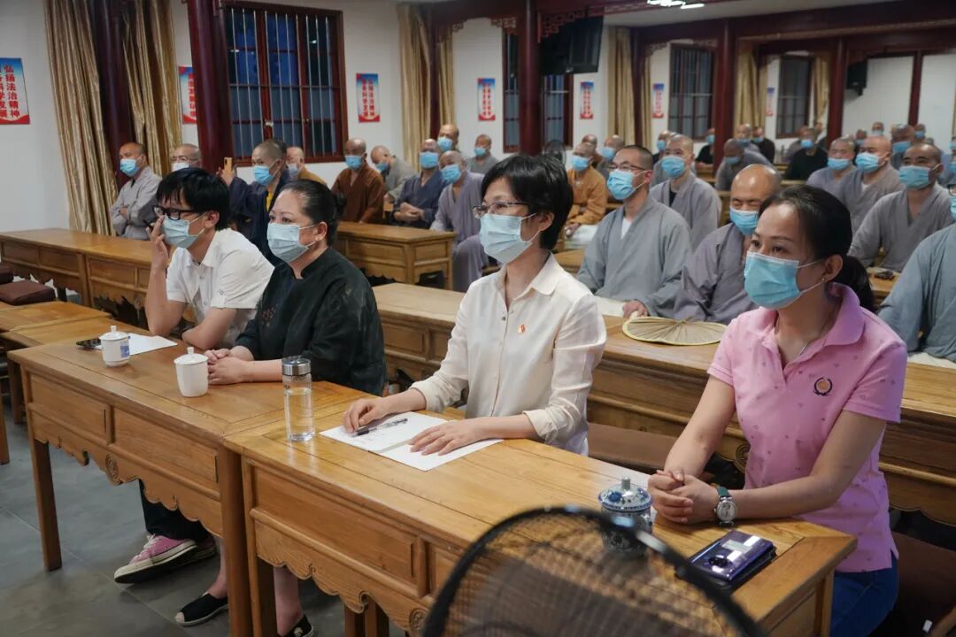 天童禅寺举办“从紫禁城看构建之美”文化讲座