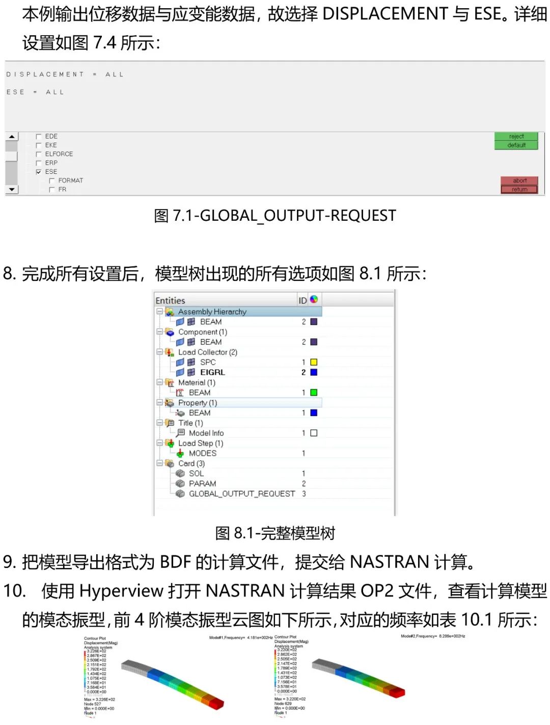 Hypermesh & Nastran 模态分析教程的图10