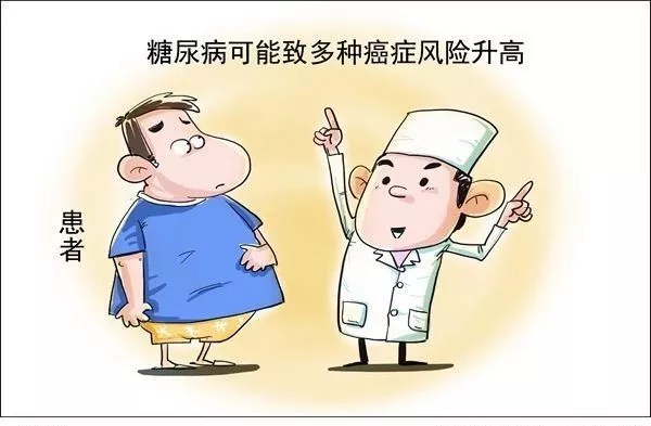 糖尿病竟可致患癌风险升高? 糖尿病竟可致患癌风险升高?